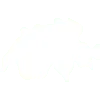 Silhouette blanche de la Suisse sur fond transparent.